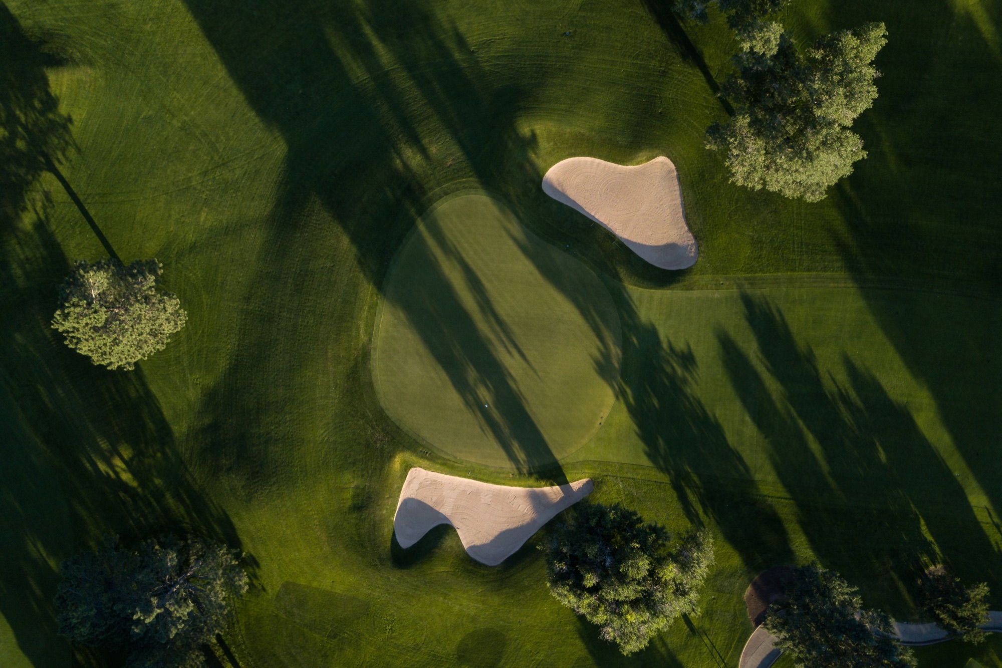 Inside the K Golf facility